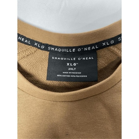 NWT Shaquille‎ ONeal French Terry Crew Sz 2XLT - Picture 6 of 9